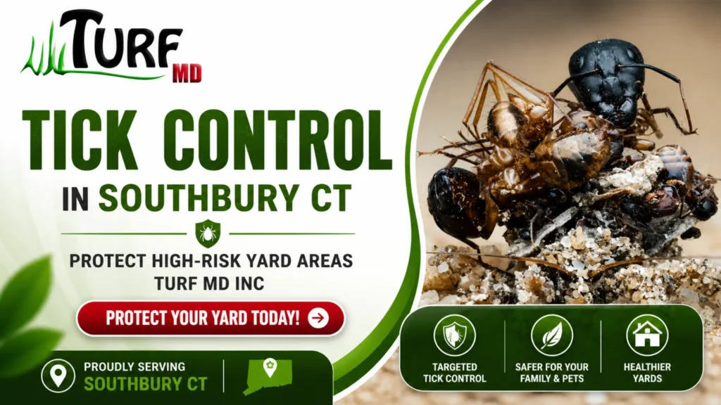Tick Control in Southbury CT | Protect High-Risk Yard Areas | Turf MD Inc